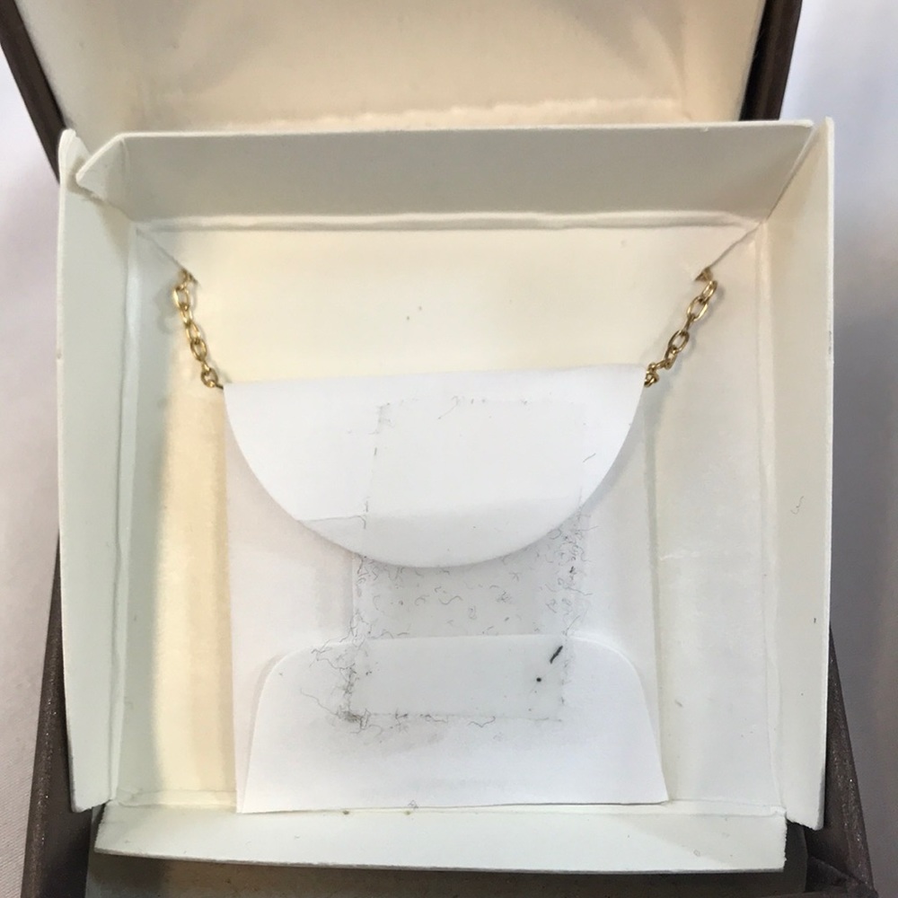 Open Heart Pendant Necklace 18” Chain - Picture 4 of 6